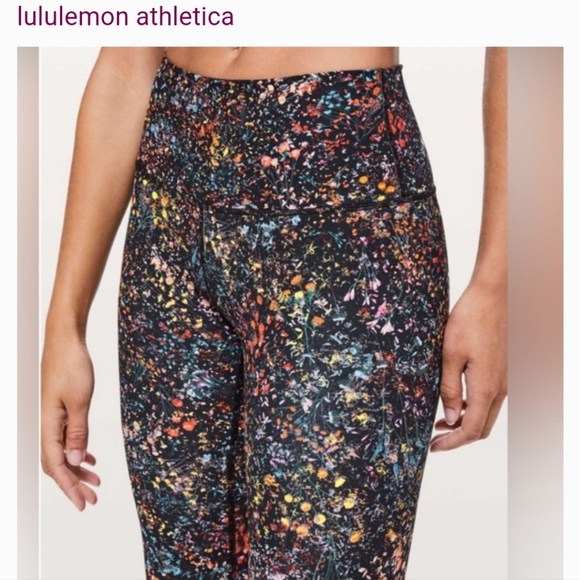 Lululemon Floral Align Leggings - Picture 3 of 6